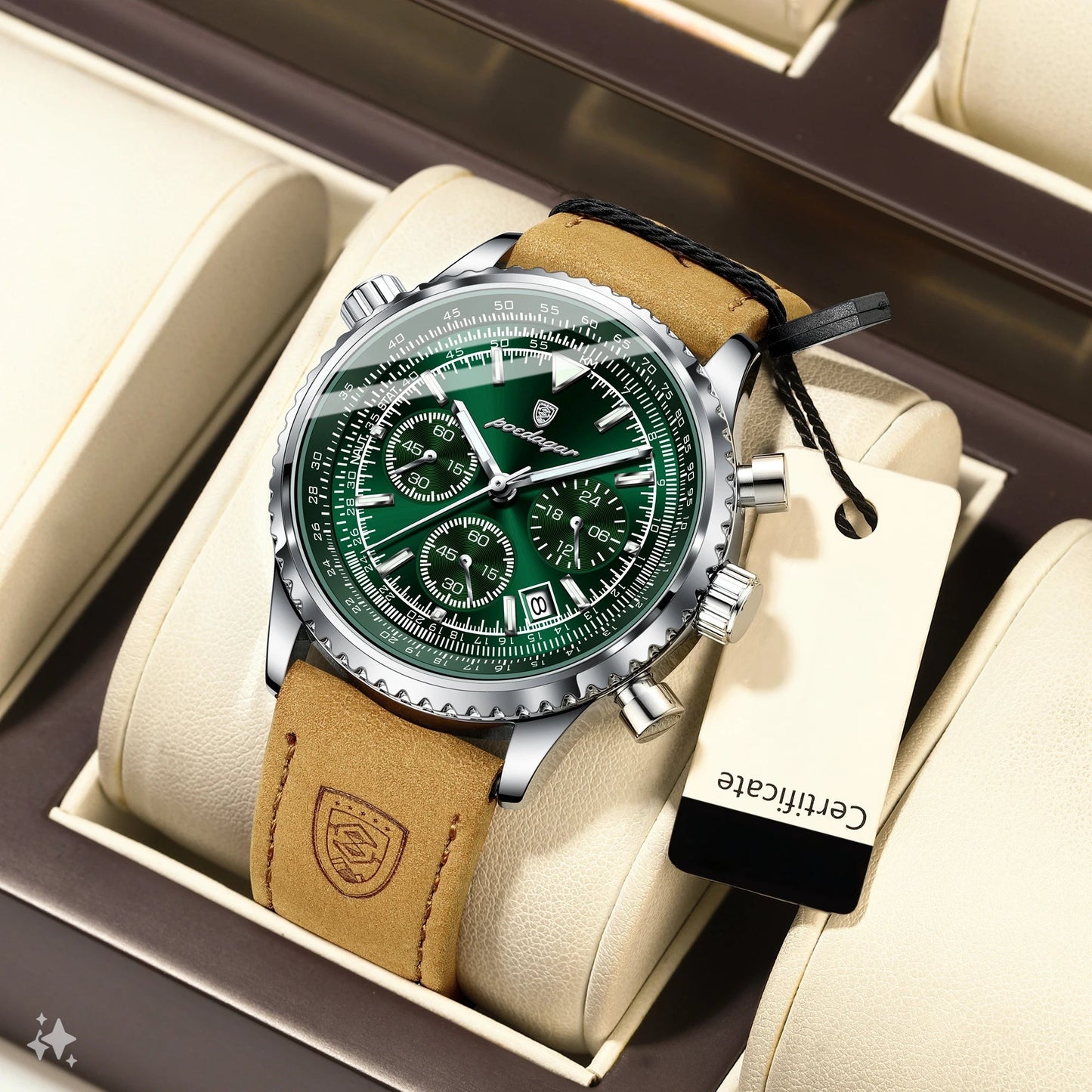 BARENIO STAINLESS STEEL MILITARY WATCH (BUY 1 GET 1 FREE)