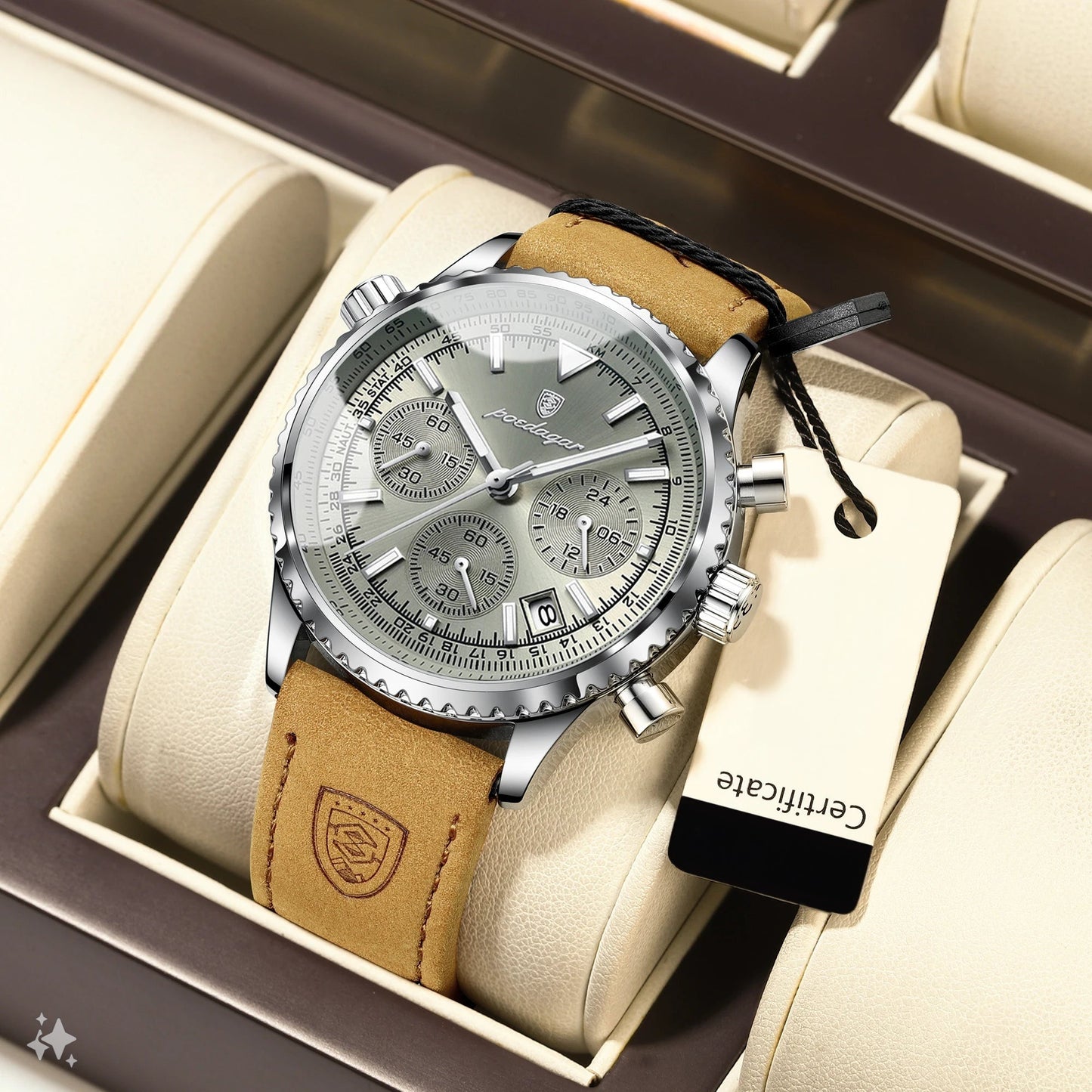 BARENIO STAINLESS STEEL MILITARY WATCH (BUY 1 GET 1 FREE)