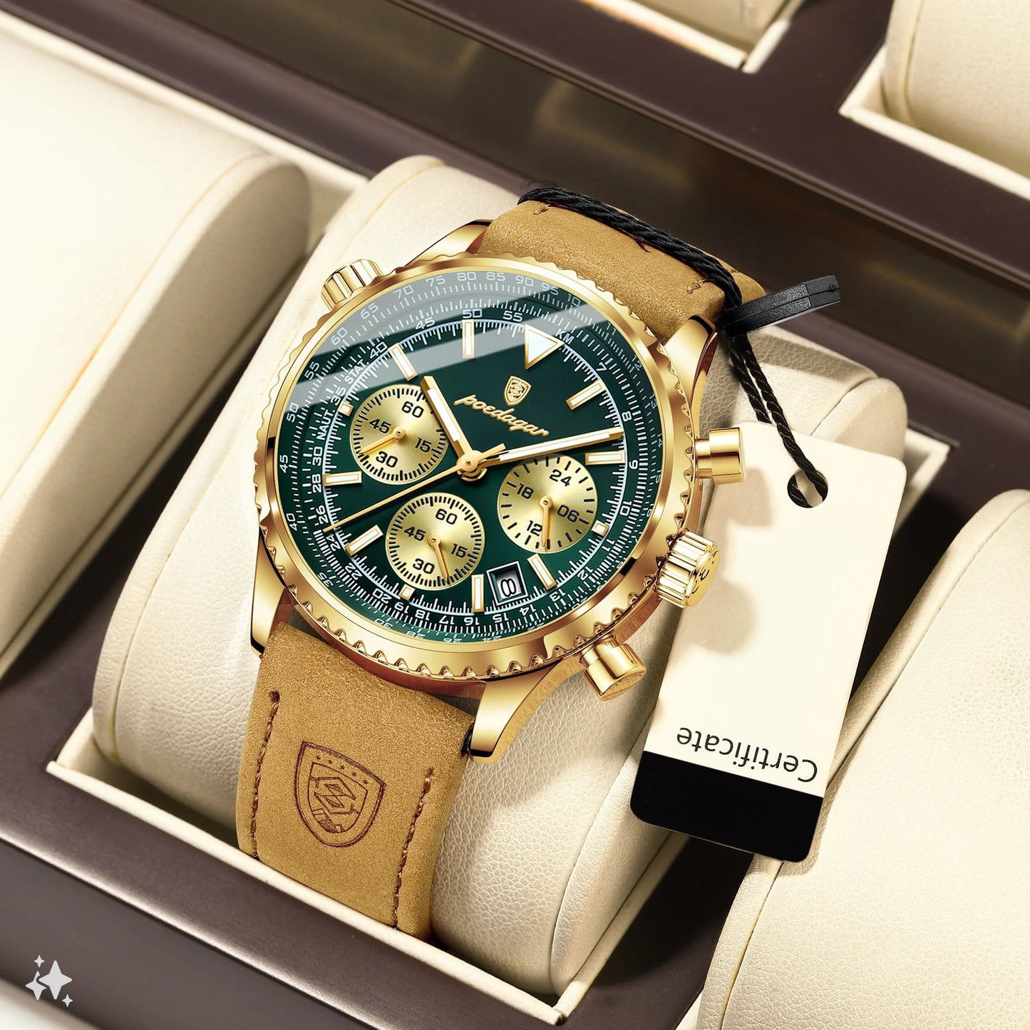 BARENIO STAINLESS STEEL MILITARY WATCH (BUY 1 GET 1 FREE)