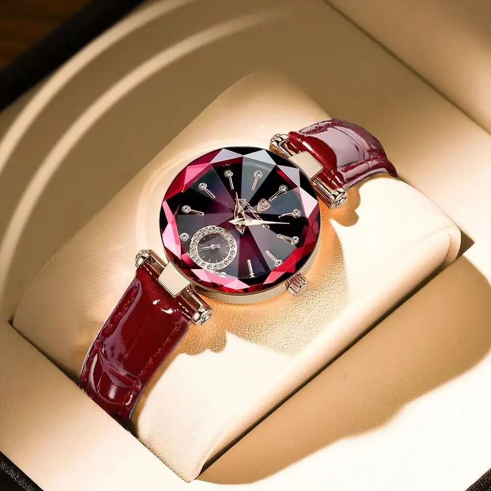 Barenio Women’s Luxury Diamond Watch (Buy 1 Get 1 Free)