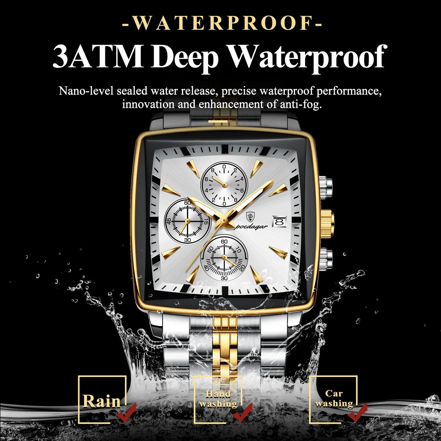 Barenio Vanguard Chrono Watch (BUY 1 GET 1 FREE)