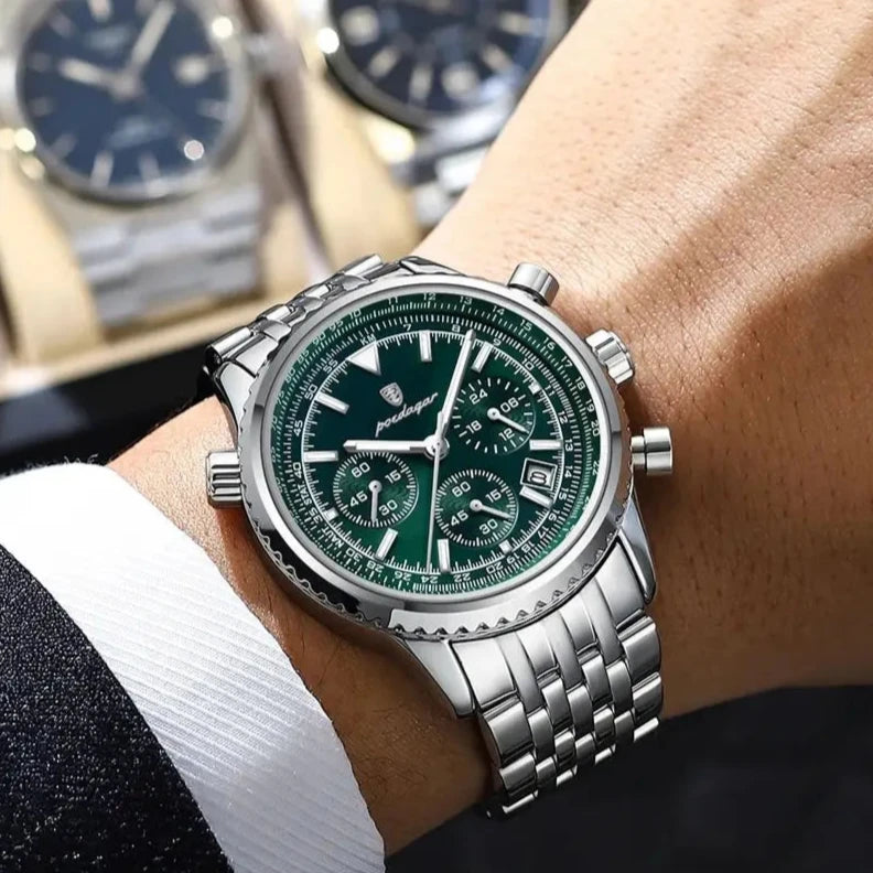 BARENIO STAINLESS STEEL MILITARY WATCH (BUY 1 GET 1 FREE)