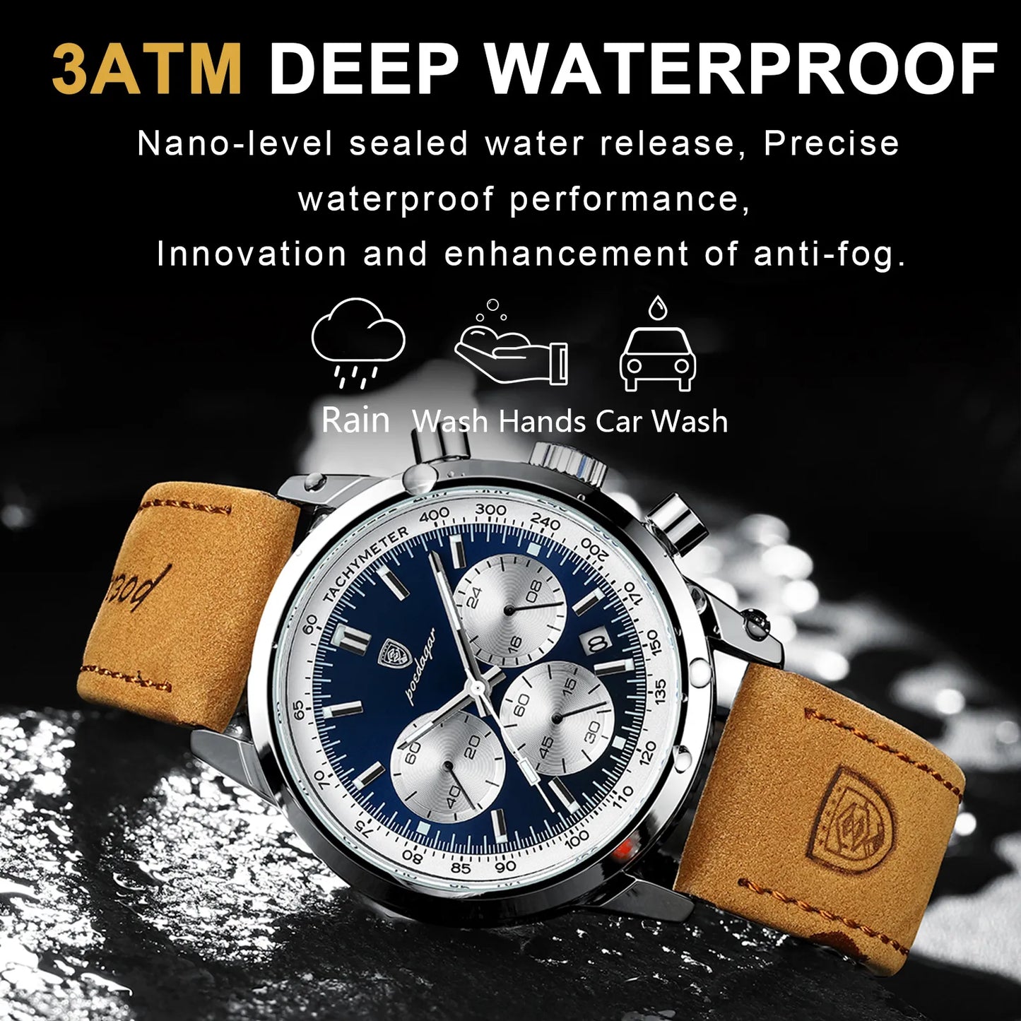 Barenio Luxury Chronograph Watch (BUY 1 GET 1 FREE)