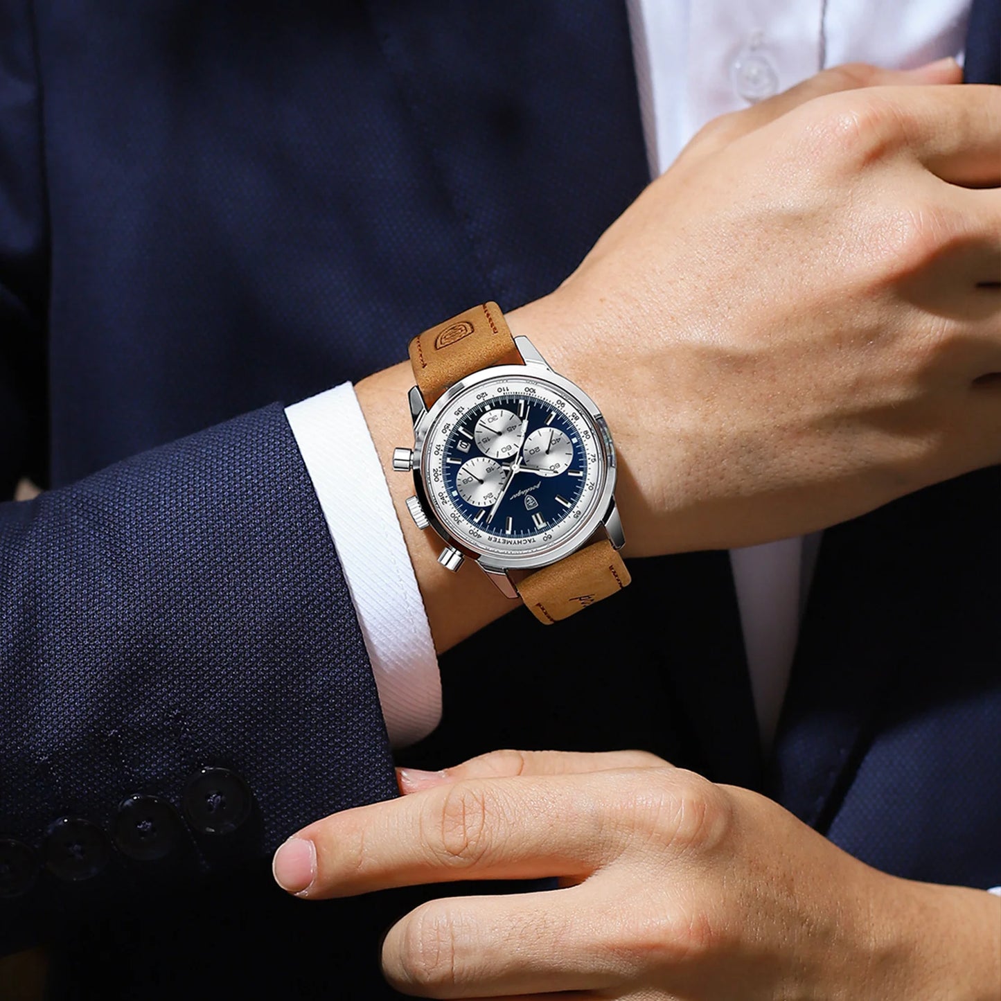 Barenio Luxury Chronograph Watch (BUY 1 GET 1 FREE)