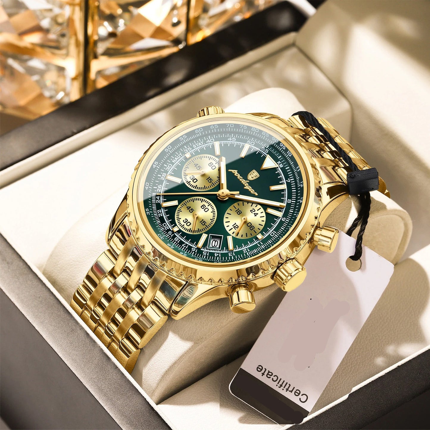 BARENIO STAINLESS STEEL MILITARY WATCH (BUY 1 GET 1 FREE)