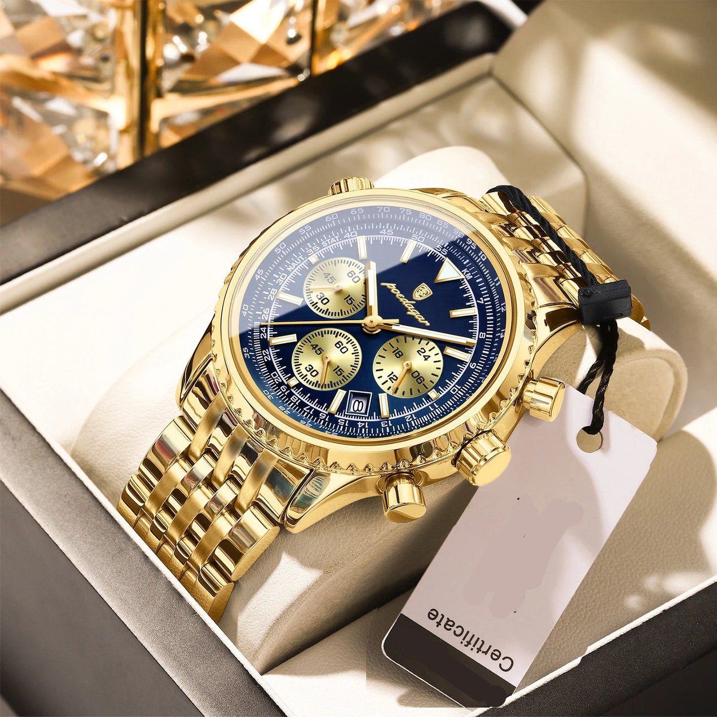 BARENIO STAINLESS STEEL MILITARY WATCH (BUY 1 GET 1 FREE)