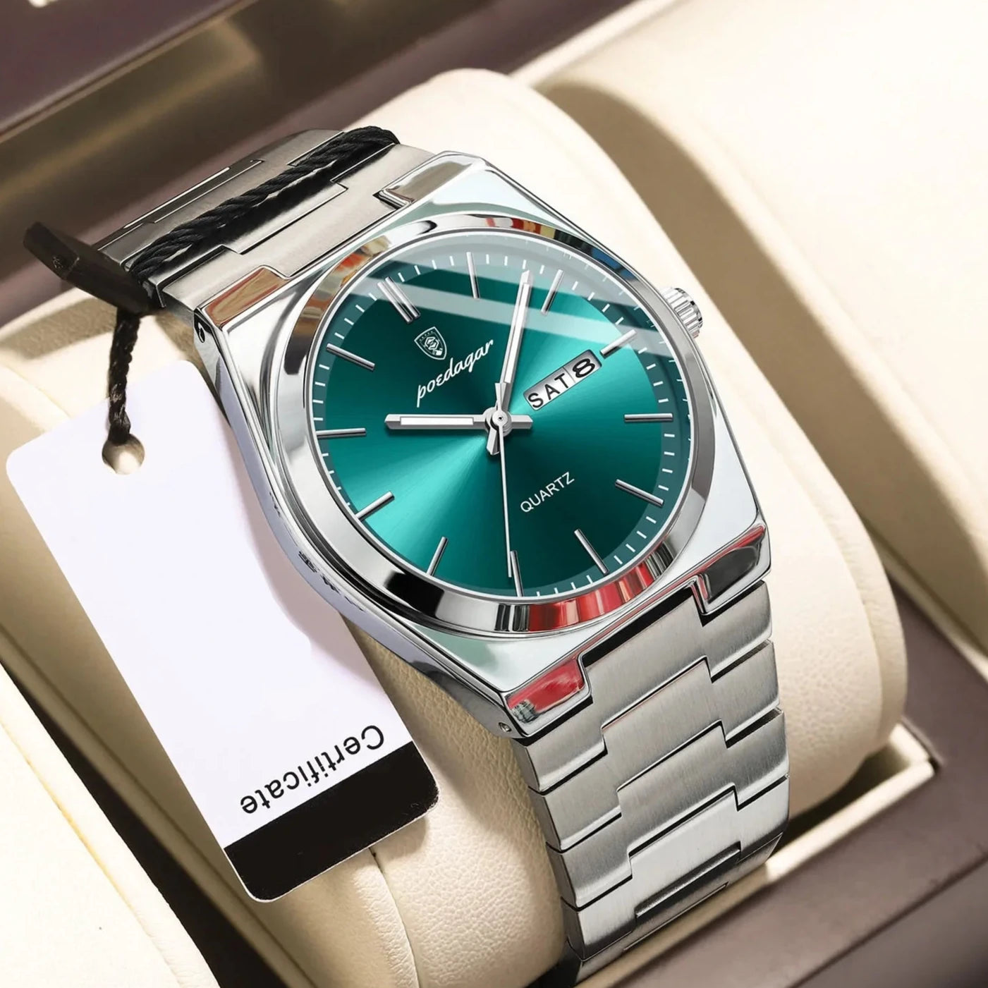 BARENIO STAINLESS STEEL TRX WATCH (BUY 1 GET 1 FREE)