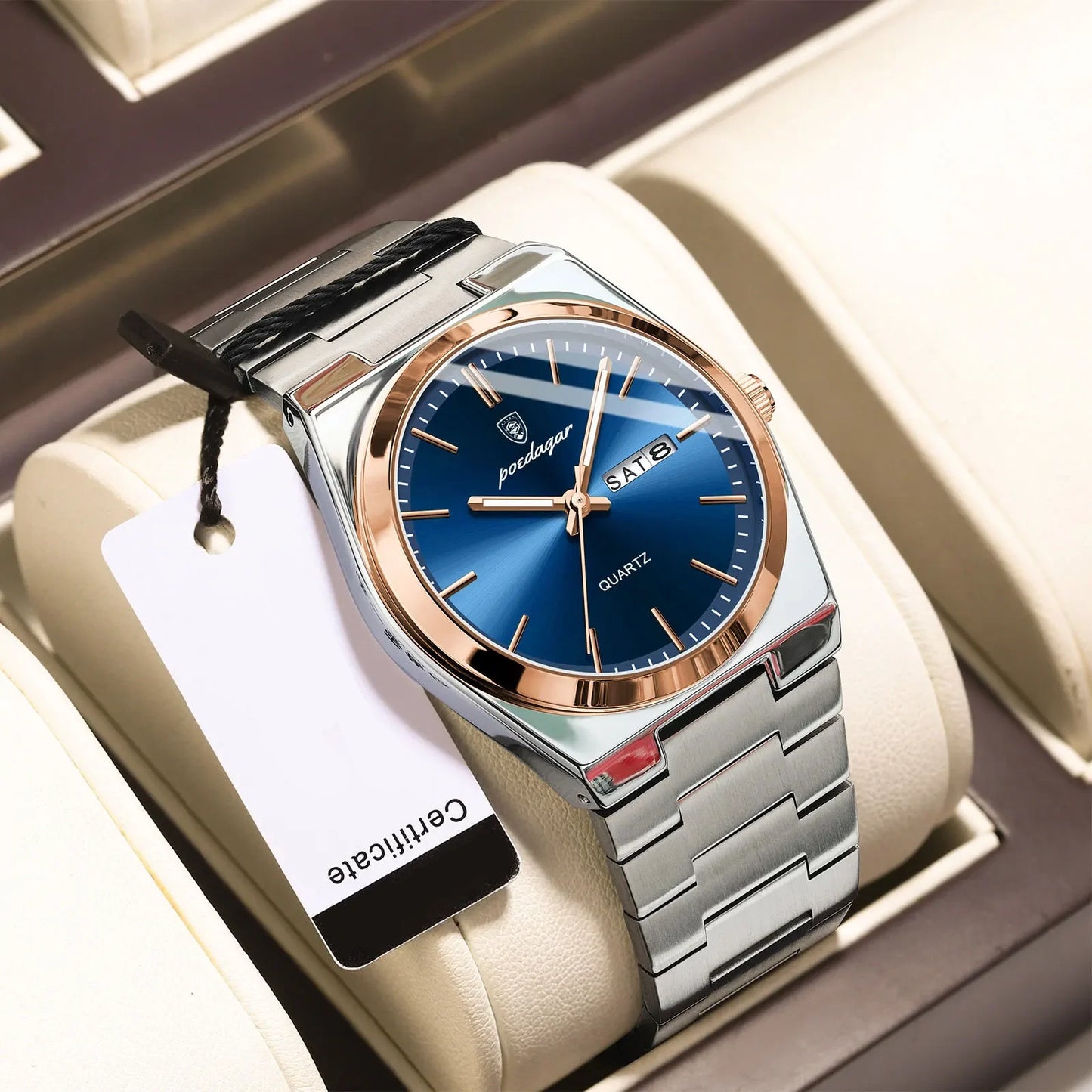 BARENIO STAINLESS STEEL TRX WATCH (BUY 1 GET 1 FREE)