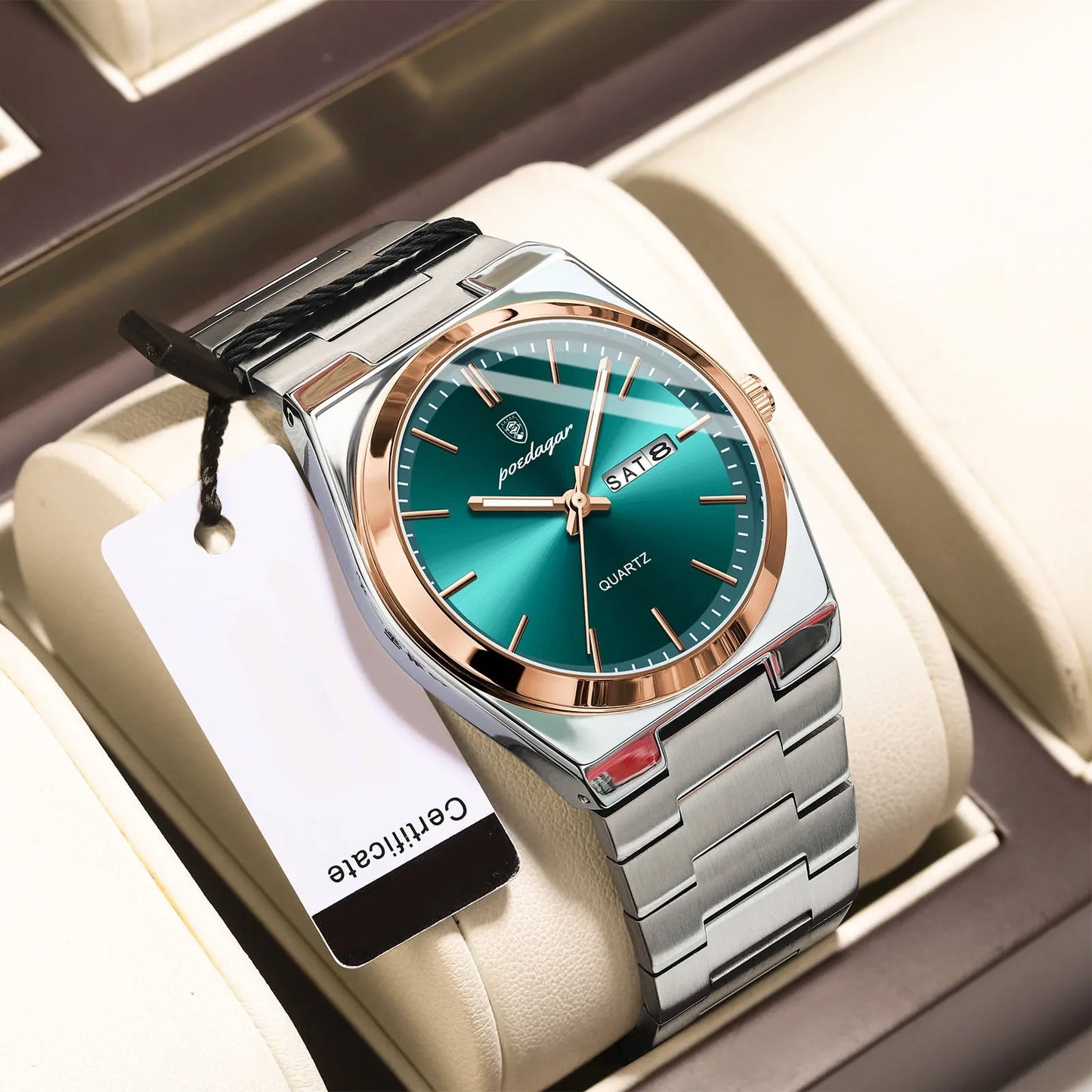 BARENIO STAINLESS STEEL TRX WATCH (BUY 1 GET 1 FREE)