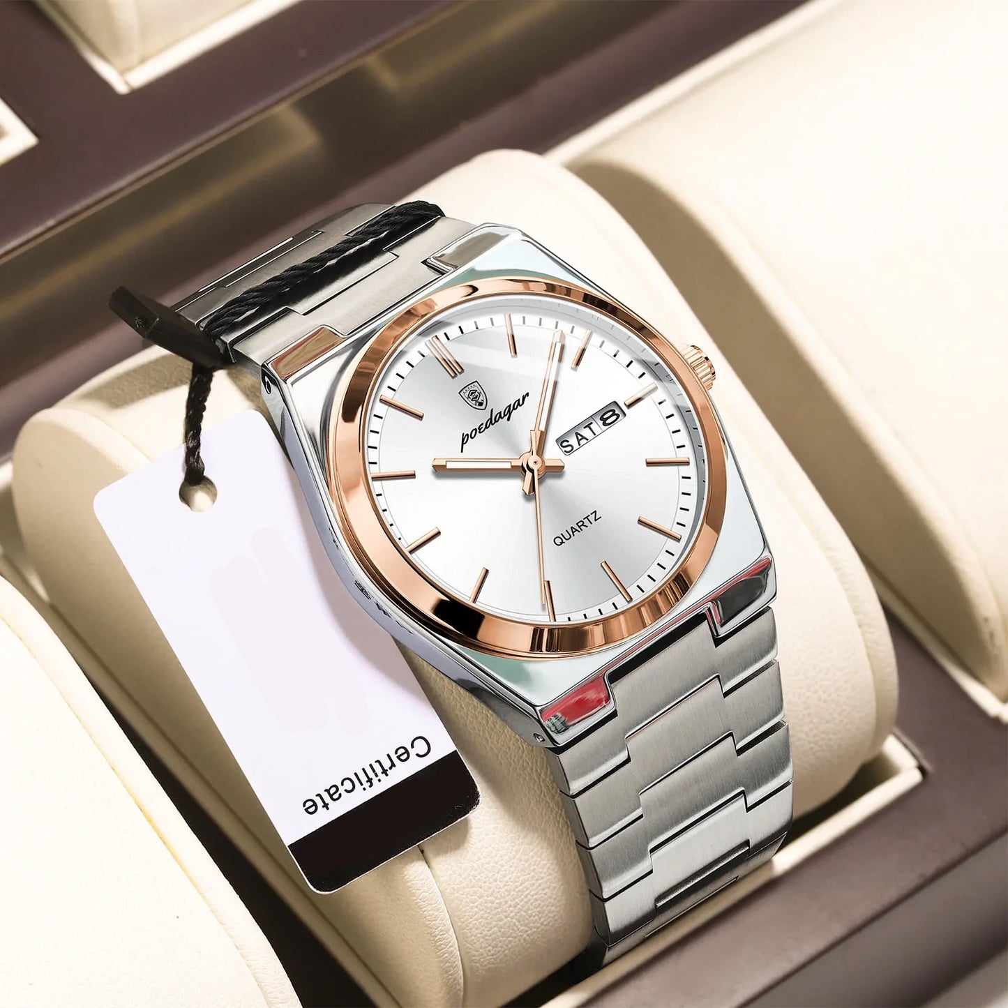 BARENIO STAINLESS STEEL TRX WATCH (BUY 1 GET 1 FREE)
