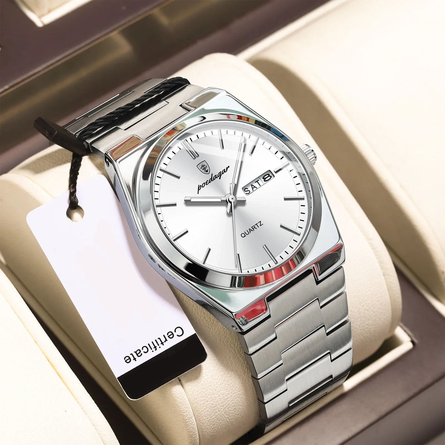 BARENIO STAINLESS STEEL TRX WATCH (BUY 1 GET 1 FREE)