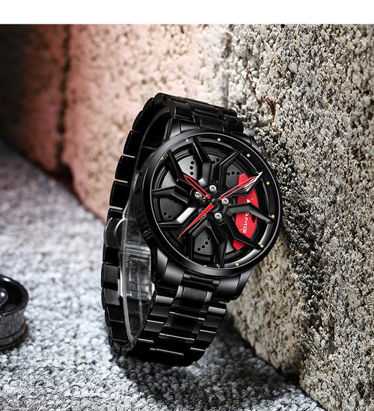 BARENIO CAR RIM WATCH - LUXURY CAR EDITION (BUY 2 GET 1 FREE)
