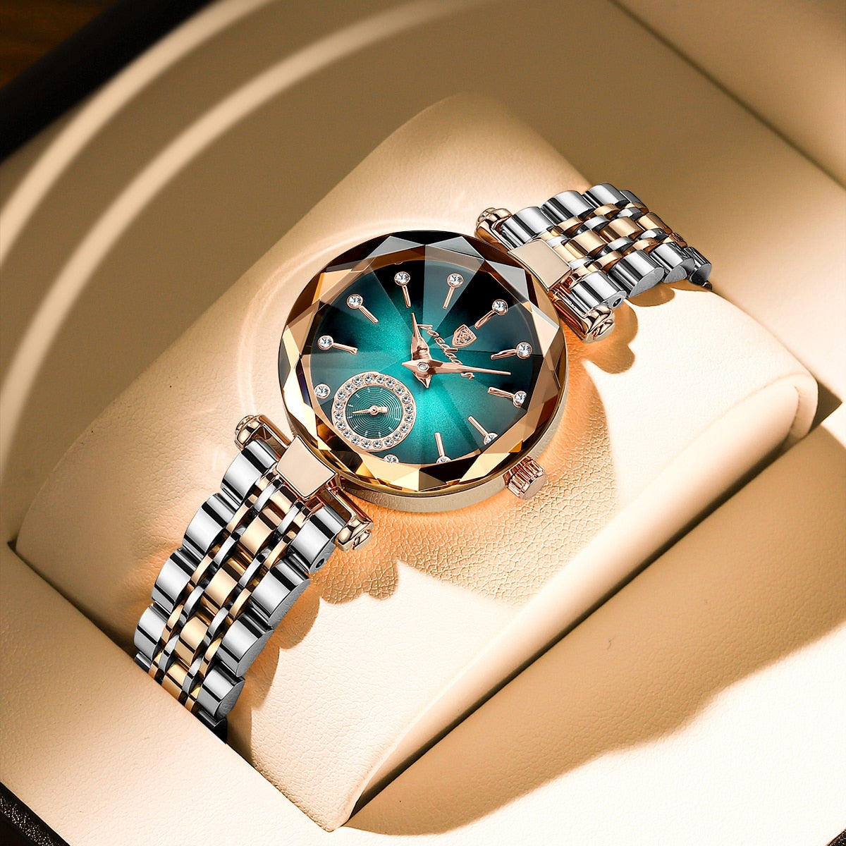 Barenio Women’s Luxury Diamond Watch (Buy 1 Get 1 Free)