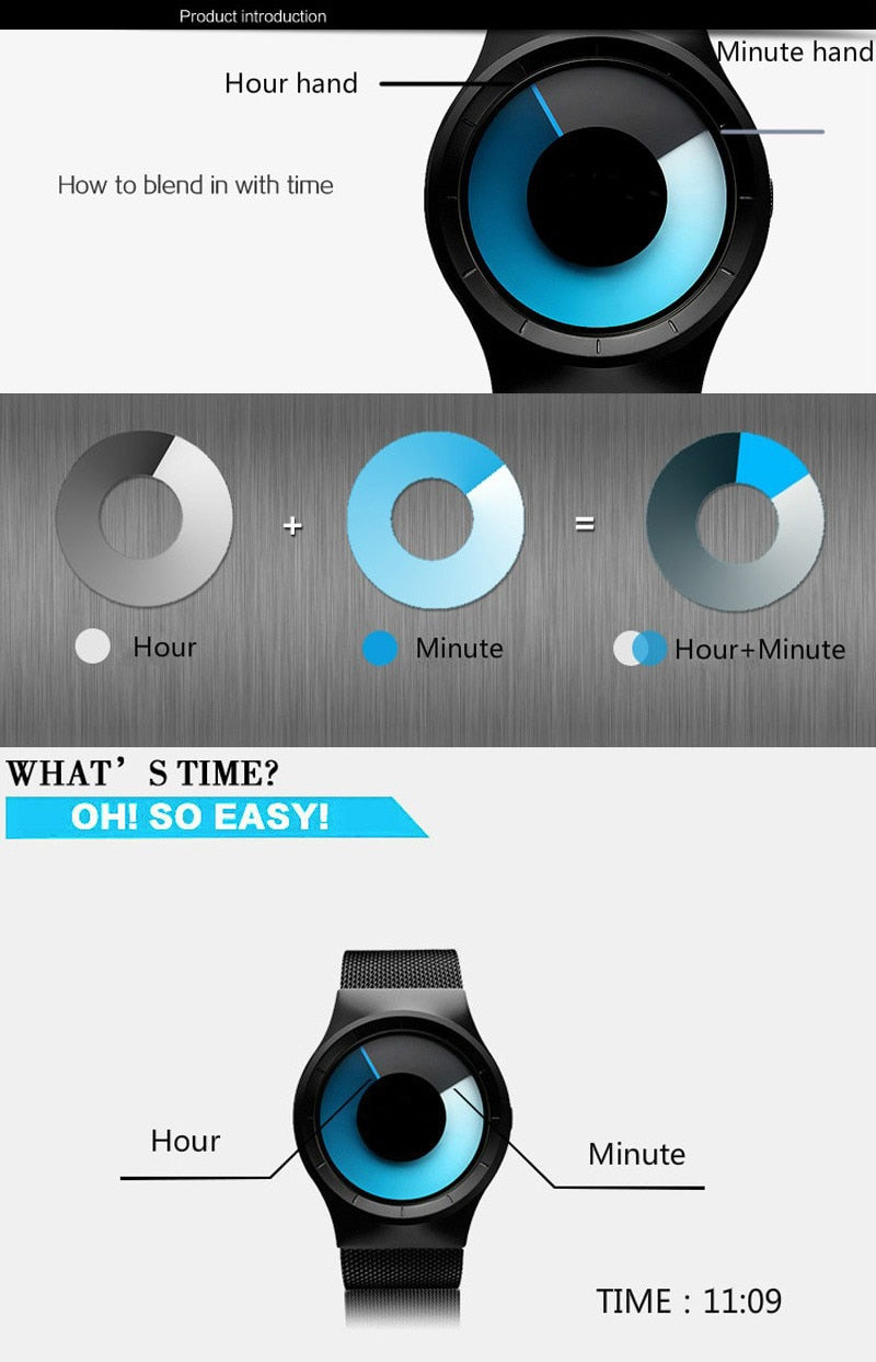 Men's Futuristic Watch