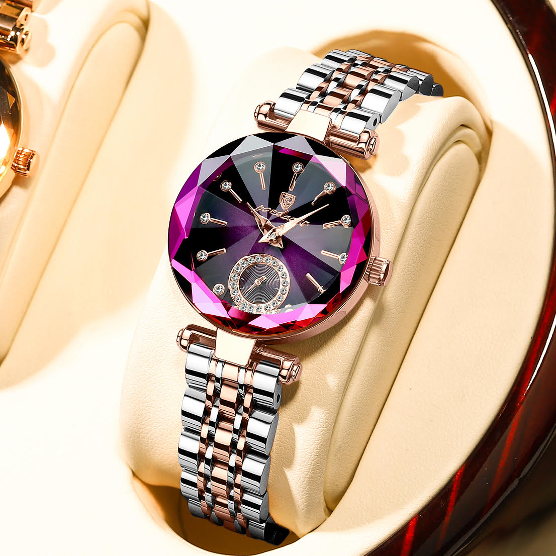 Barenio Women’s Luxury Diamond Watch (Buy 1 Get 1 Free)