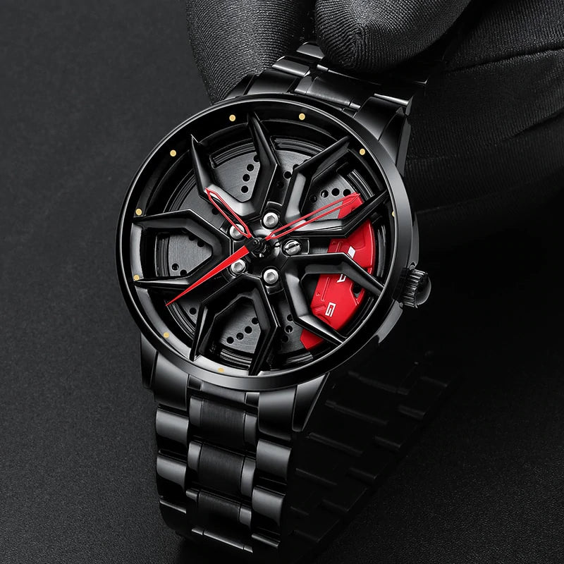 BARENIO CAR RIM WATCH - LUXURY CAR EDITION (BUY 2 GET 1 FREE)
