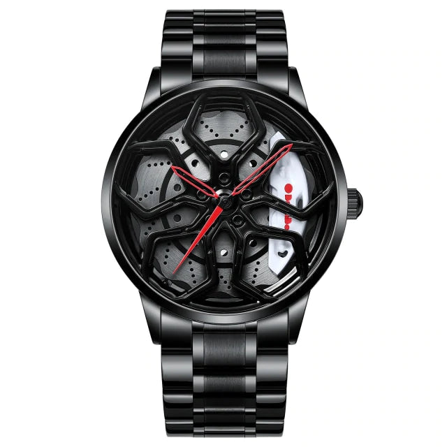 BARENIO CAR RIM WATCH - LUXURY CAR EDITION (BUY 2 GET 1 FREE)