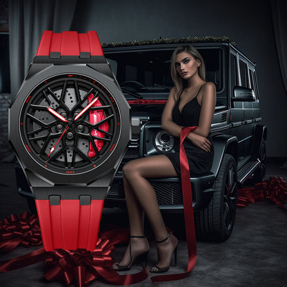 Barenio Spinning Car Rim Watch - i8 + G55 Edition