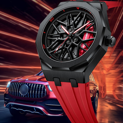 Barenio Spinning Car Rim Watch - i8 + G55 Edition