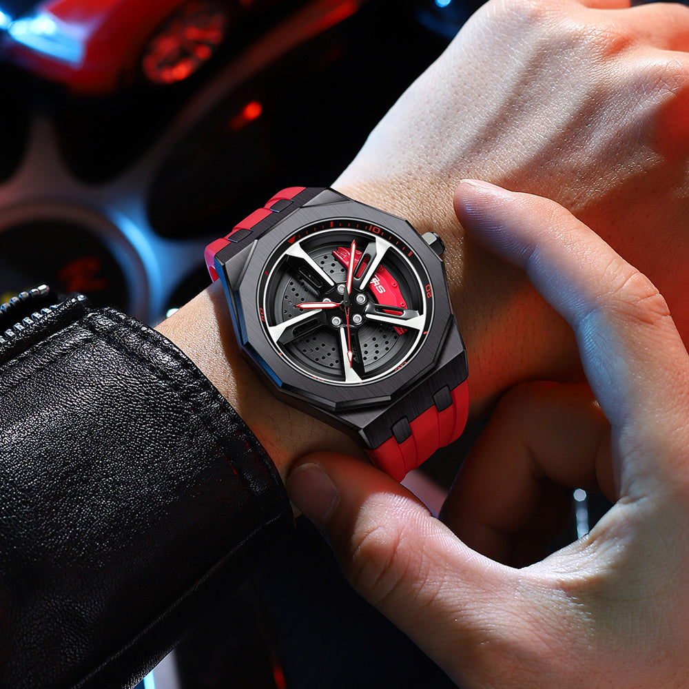 Barenio SPINNING CAR RIM WATCH - RS7 2ND GEN