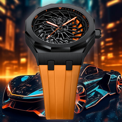 Barenio Spinning Car Rim Watch - i8 + G55 Edition