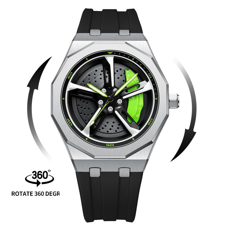 Barenio SPINNING CAR RIM WATCH - RS7 2ND GEN