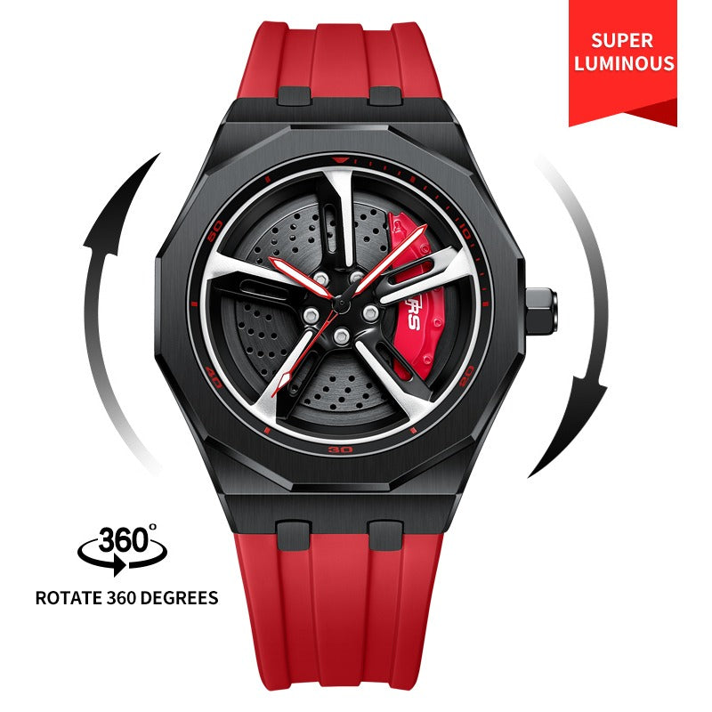 Barenio SPINNING CAR RIM WATCH - RS7 2ND GEN