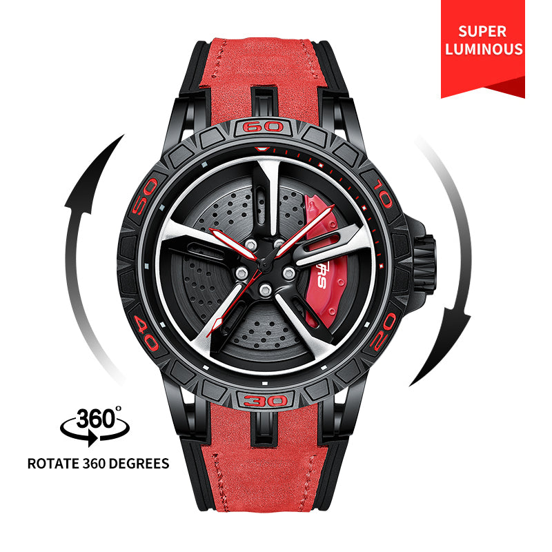 Barenio SPINNING CAR RIM WATCH - RS7 2ND GEN