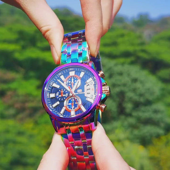 Luxury Rainbow Watch