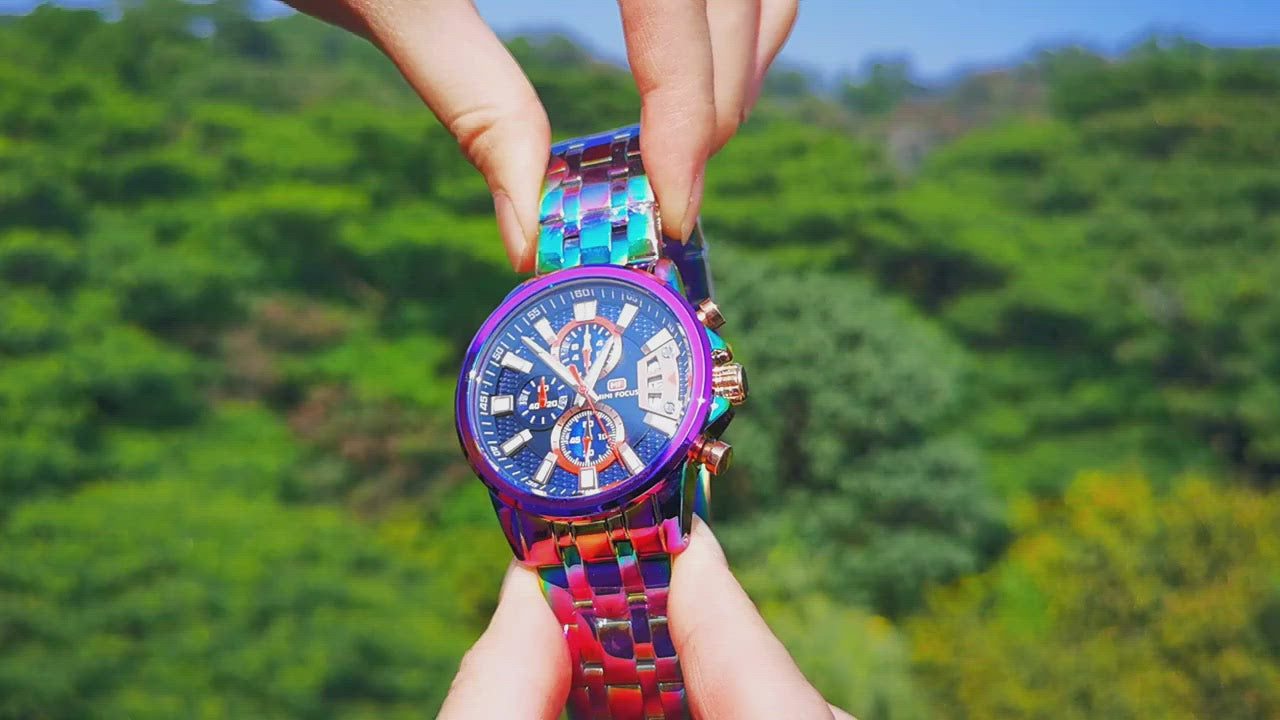 Luxury Rainbow Watch