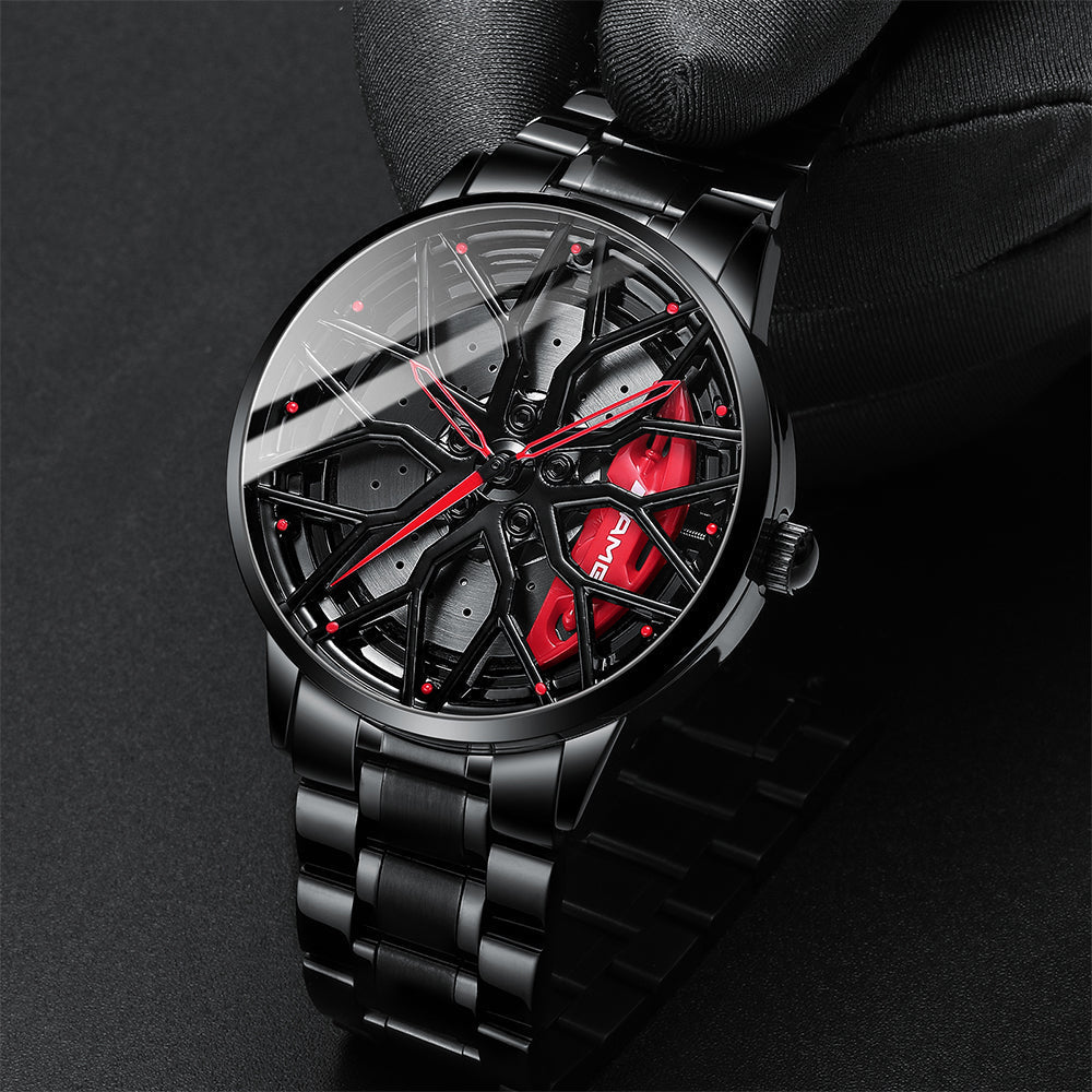 BARENIO CAR RIM WATCH - LUXURY CAR EDITION