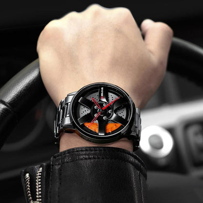 BARENIO CAR RIM WATCH - LUXURY CAR EDITION