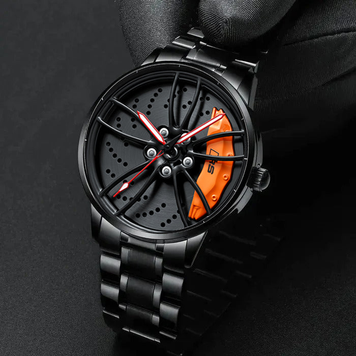 Barenio SPINNING CAR RIM WATCH - SUPERCAR COLLECTION