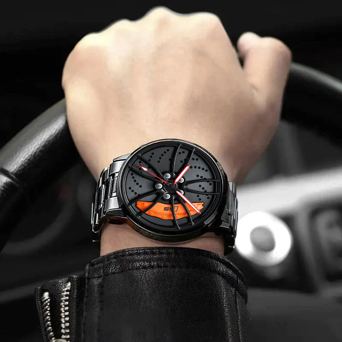 Barenio SPINNING CAR RIM WATCH - SUPERCAR COLLECTION