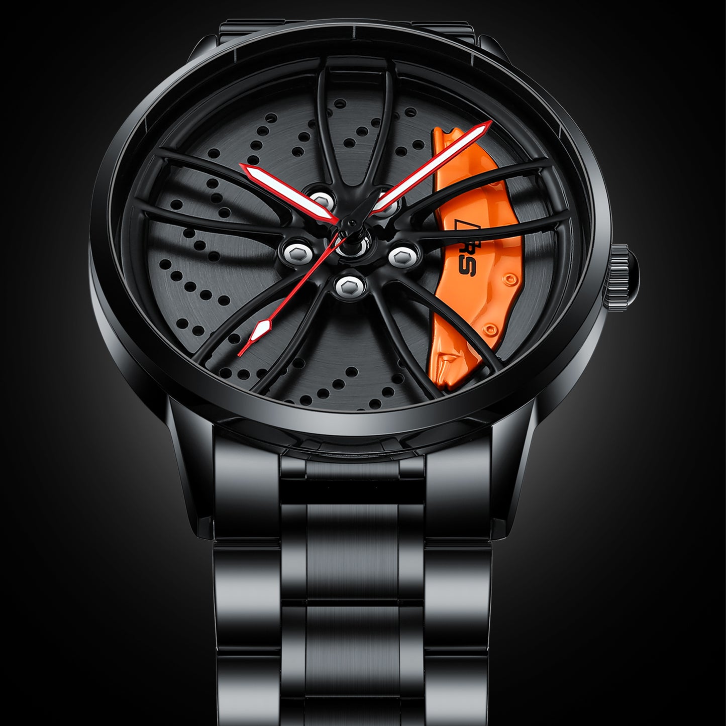 Barenio SPINNING CAR RIM WATCH - SUPERCAR COLLECTION