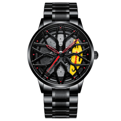 BARENIO CAR RIM WATCH - LUXURY CAR EDITION