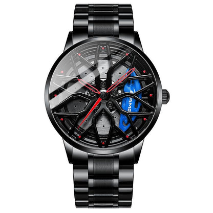 BARENIO CAR RIM WATCH - LUXURY CAR EDITION