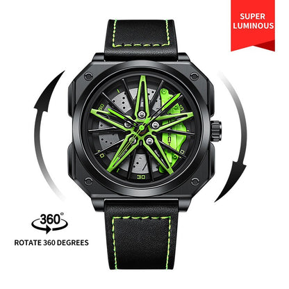 Barenio SPINNING RIM WATCH - 911 EDITION