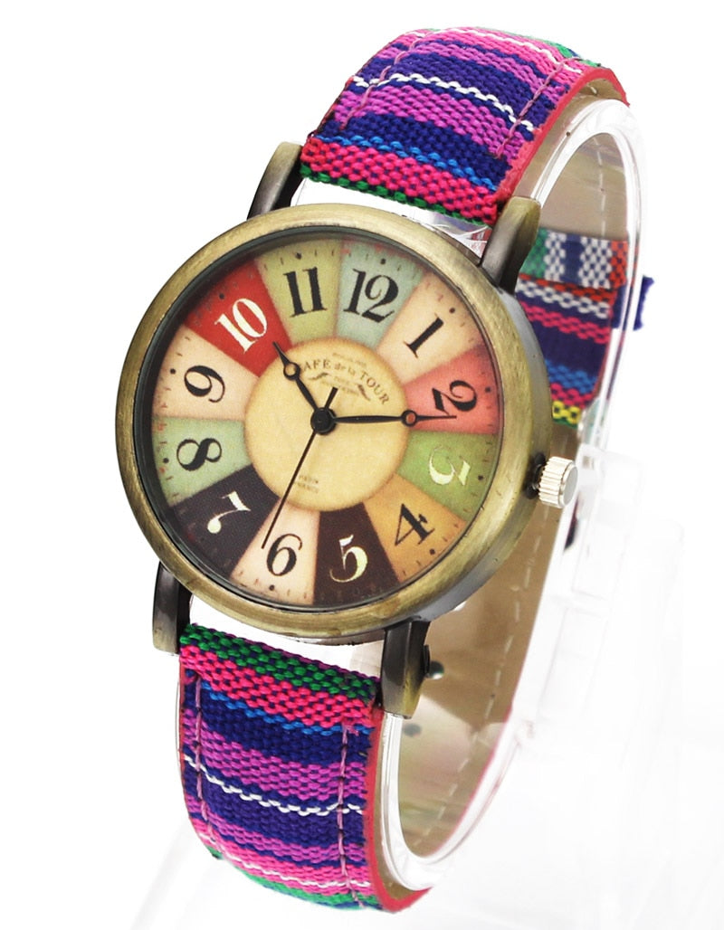 Barenio Rainbow Pattern Watch