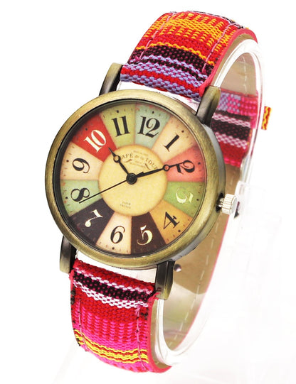 Barenio Rainbow Pattern Watch