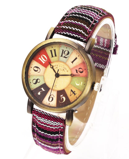 Barenio Rainbow Pattern Watch