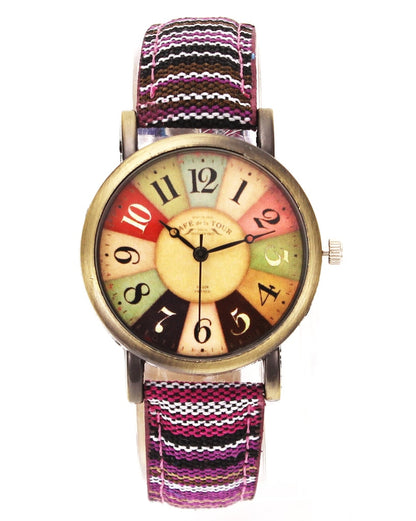 Barenio Rainbow Pattern Watch