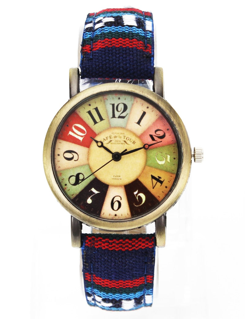 Barenio Rainbow Pattern Watch