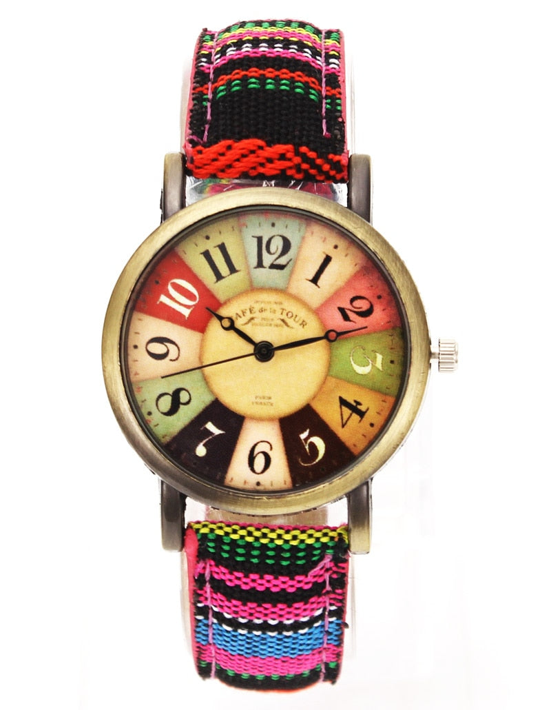 Barenio Rainbow Pattern Watch