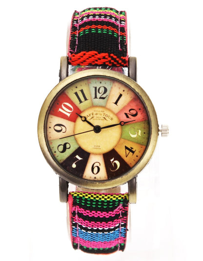 Barenio Rainbow Pattern Watch