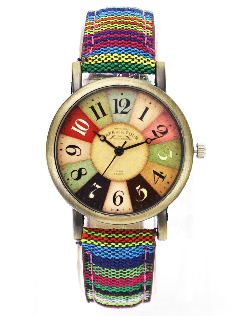 Barenio Rainbow Pattern Watch