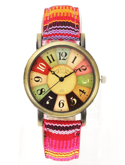 Barenio Rainbow Pattern Watch