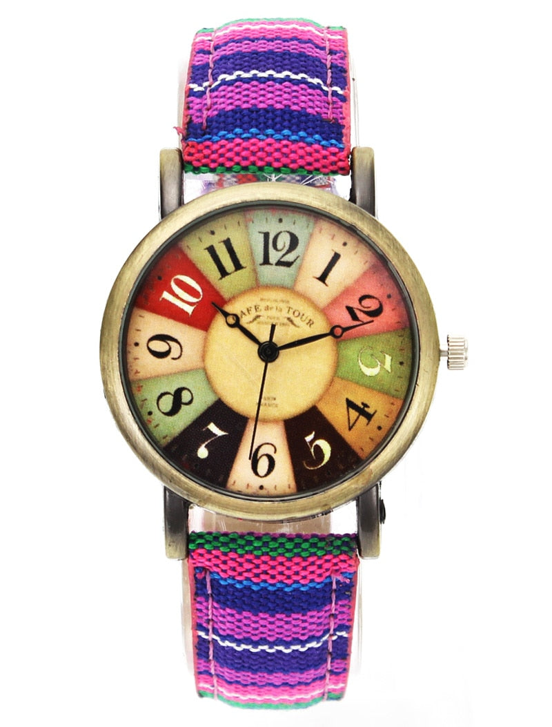 Barenio Rainbow Pattern Watch