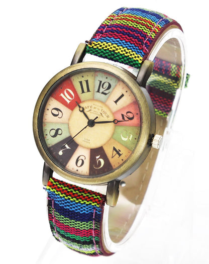 Barenio Rainbow Pattern Watch