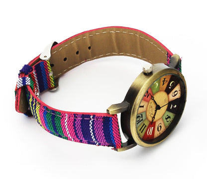 Barenio Rainbow Pattern Watch